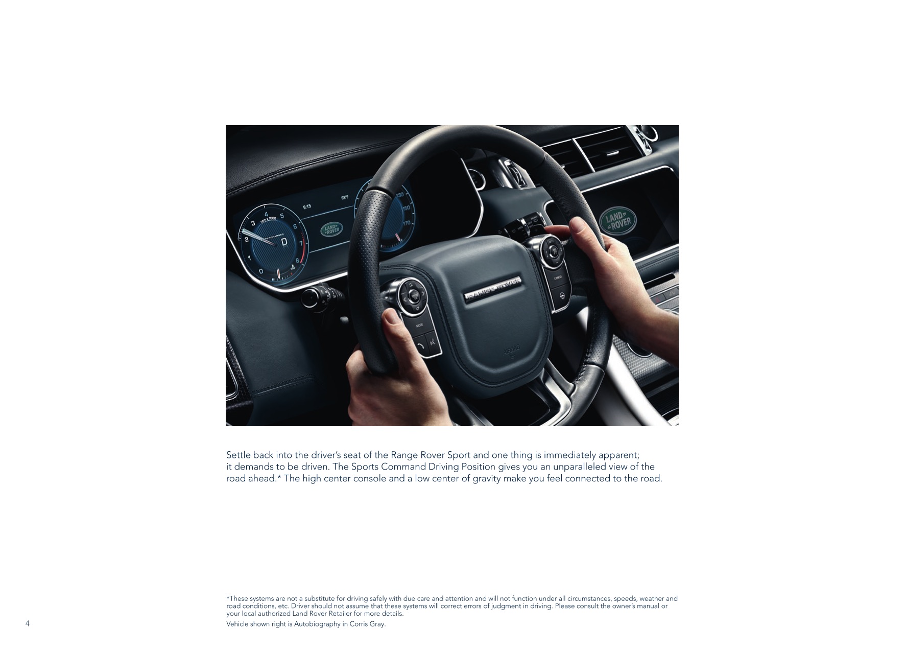 2015 Range Rover Sport Brochure Page 5